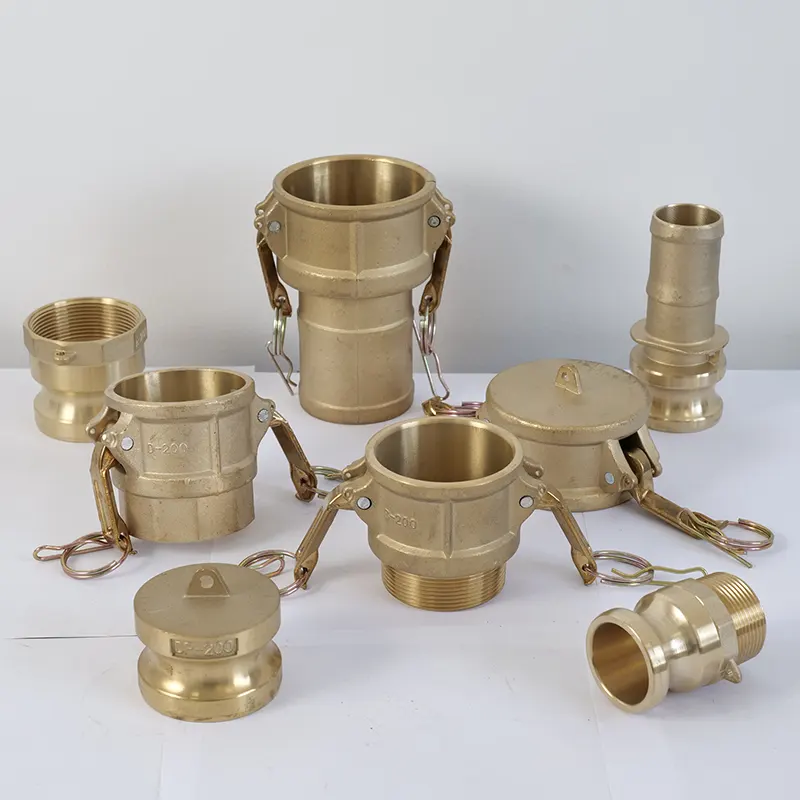 ¿Cómo mantener el acoplamiento Camlock de latón?